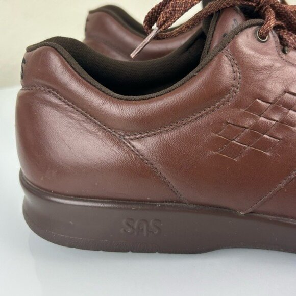 SAS Tripad Comfort Brown Lace Up Shoes Free Time Sz 9.5 W READ - Picture 4 of 14